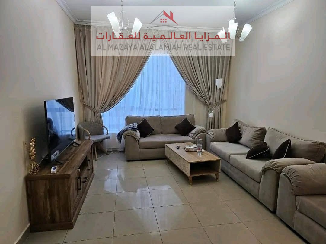 For monthly rent - One bedroom, living room and 2 bathrooms fully furnished apartment in Al Qasba