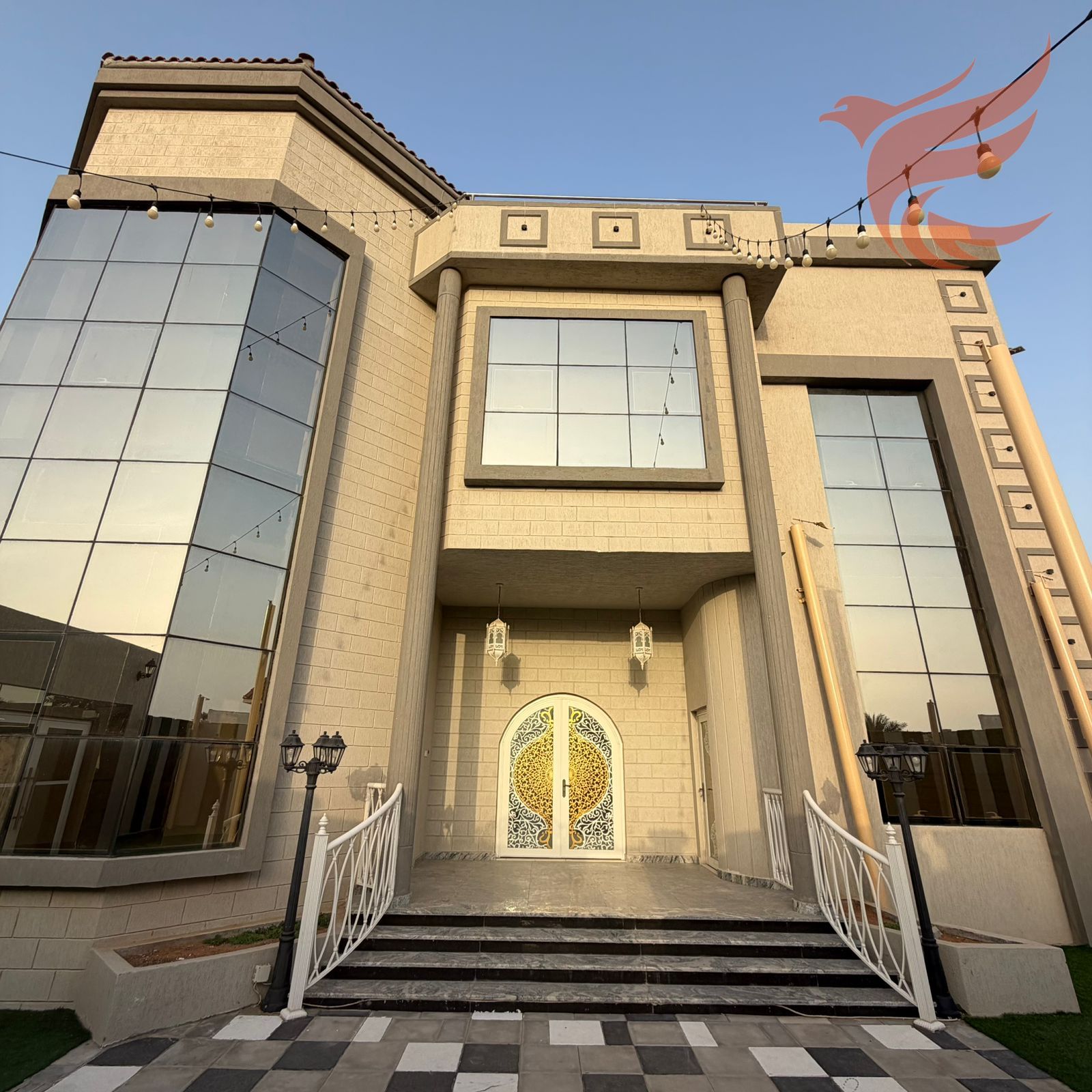 Charming 9 BR Villa in Seih Al Uraibi with Garden & BBQ