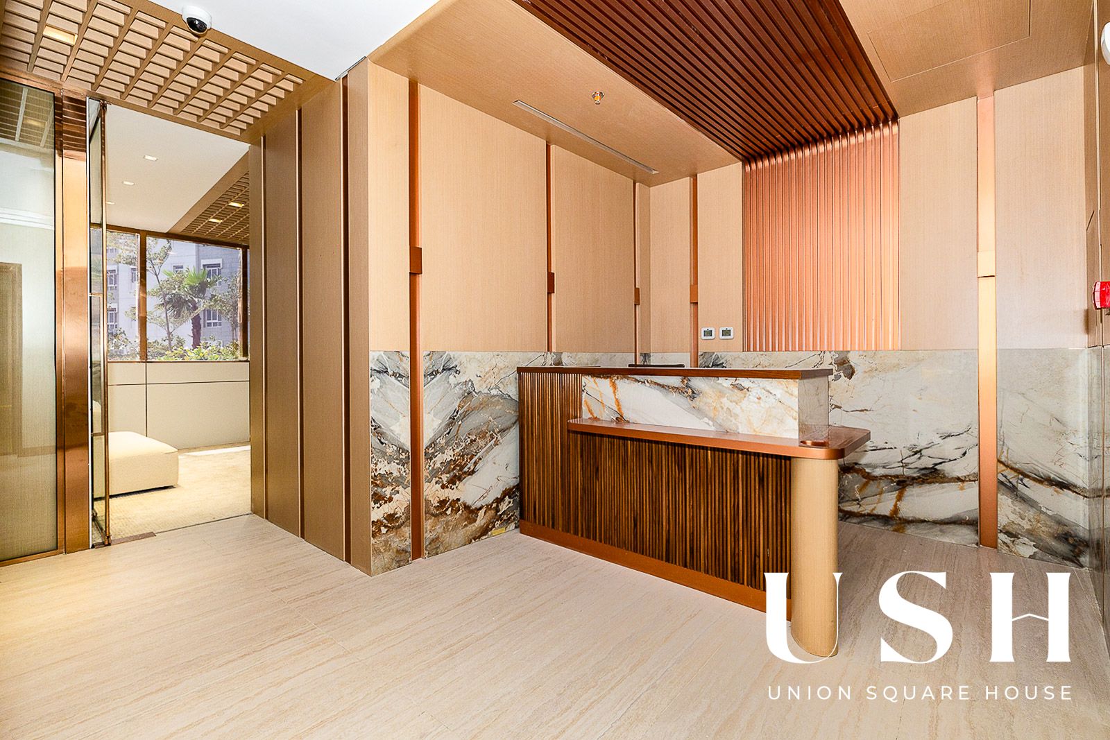 A Grade Furnished Office / Garden View