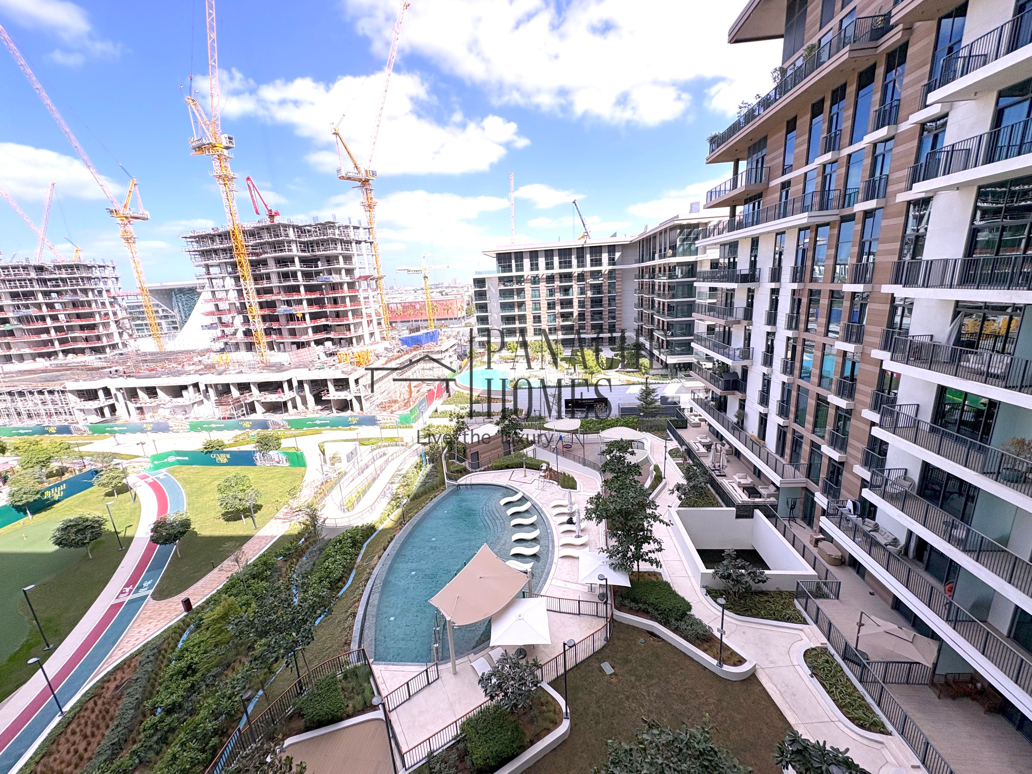 Brand New | High Floor | Pool and Park View
