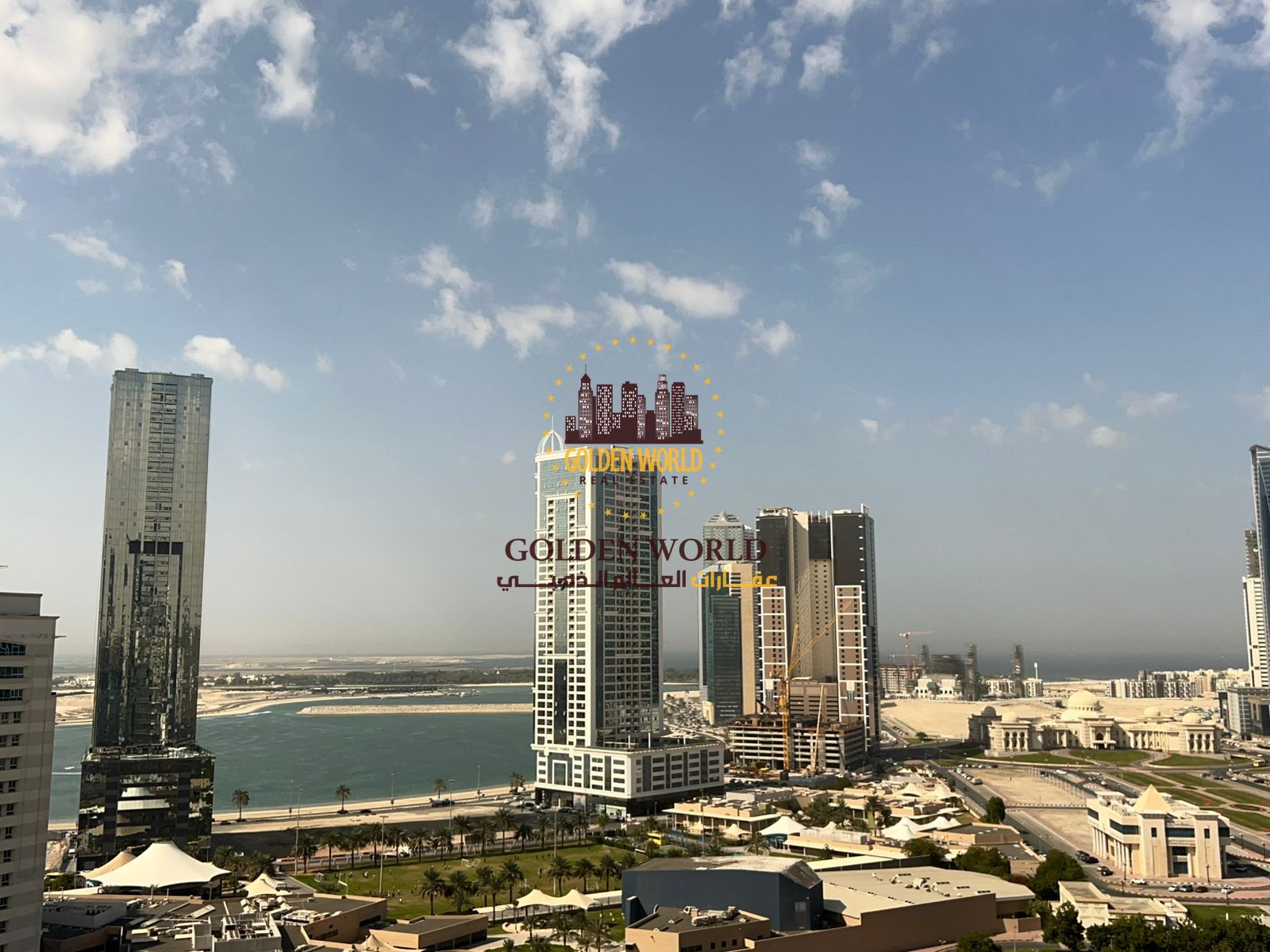 3 Bedroom Apartment for Rent in Al Taawun | Balcony with Sea View | Maid Room | Master Room | 3 Bathrooms | Gym & Pool | Central AC | AED 75,000