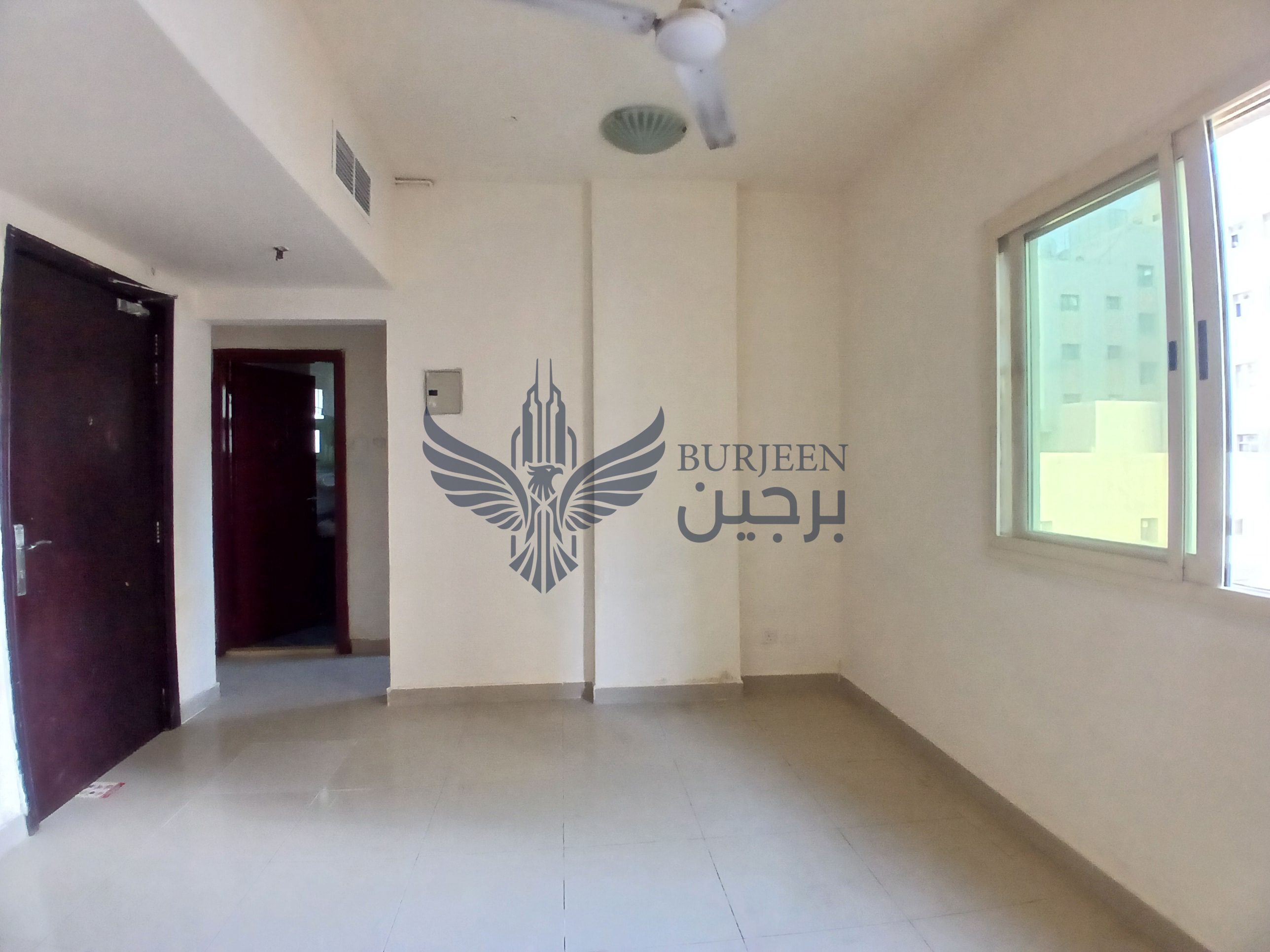 Spacious 2bhk central ac central gas family building with balcony in al nabba