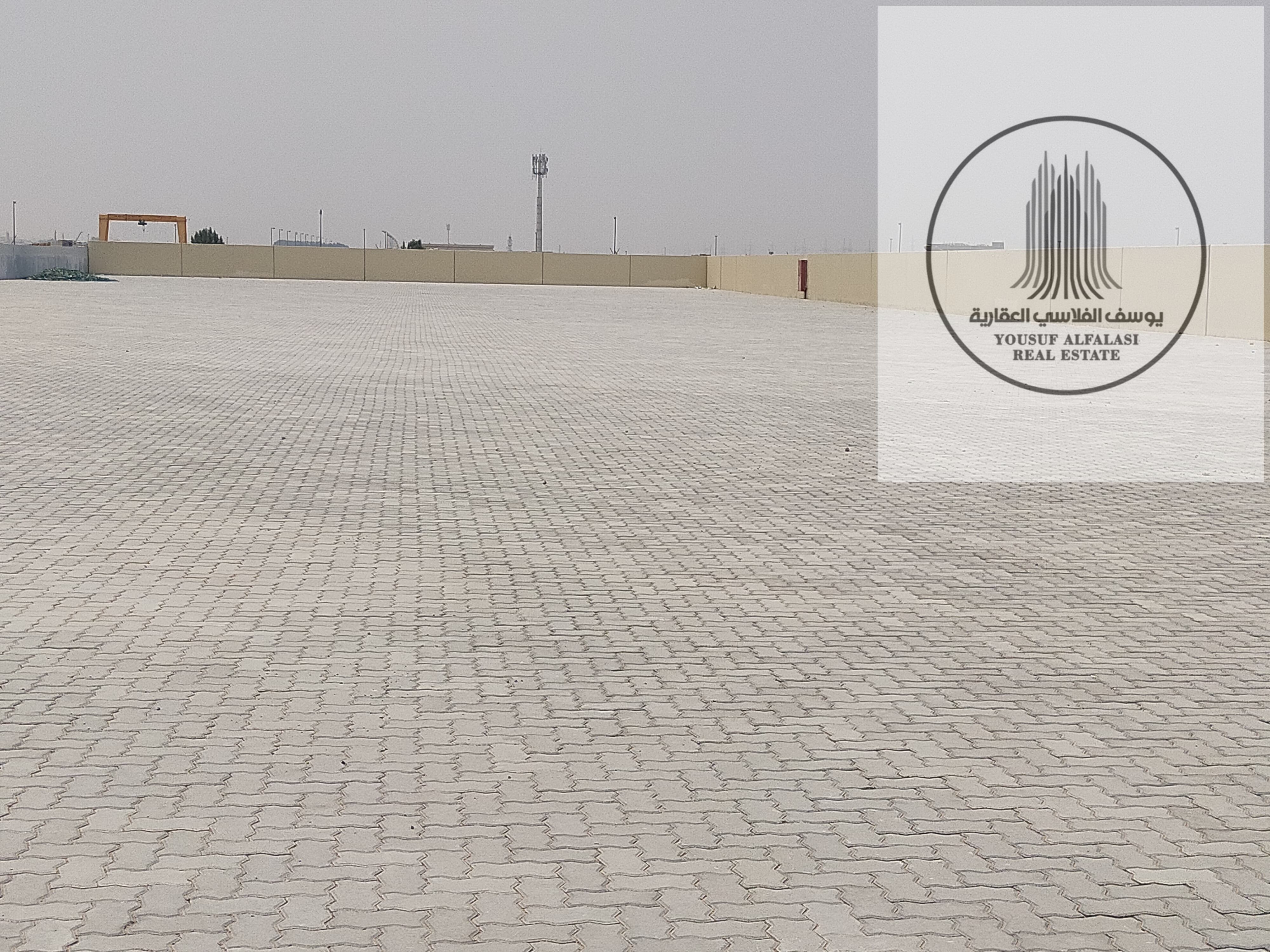 17,000 sq ft industrial park | 190 kW high-voltage electricity | Al Sajaa | Canopy