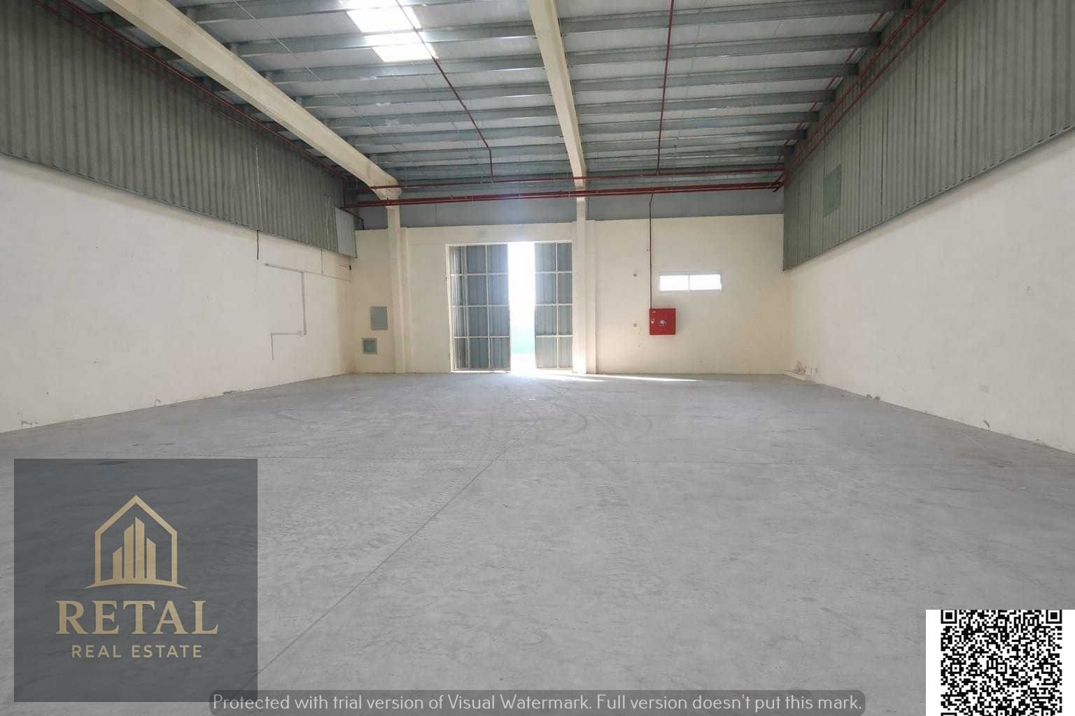 Spacious warehouse for rent in a prime industrial location in Ajman
