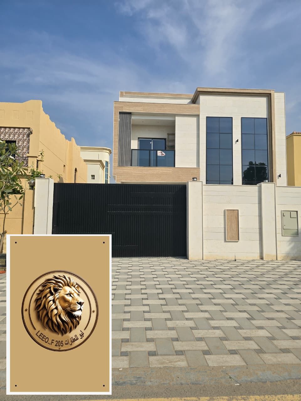 New villa for sale with clear specifications and spacious layout