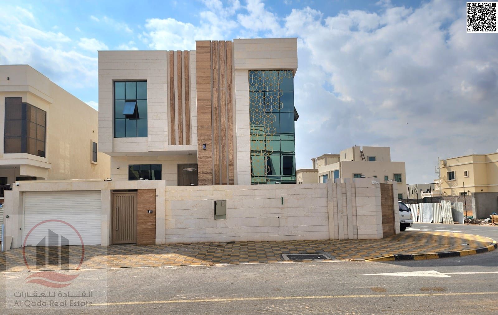 Villas for sale in Al Helio 2 area, Ajman. Elegant design in a prime location.