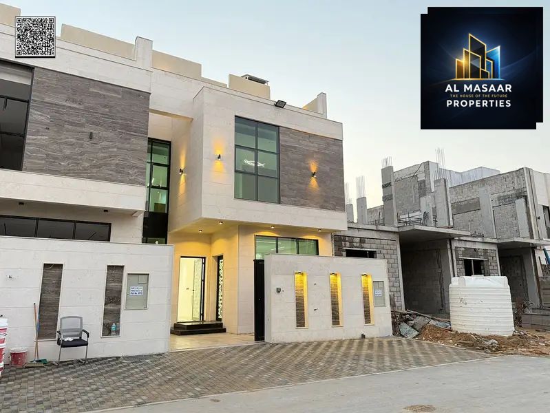 Villa for sale in Ajman at a bargain price including registration fees. Excellent location. Freehold ownership for life for all nationalities with bank financing available.