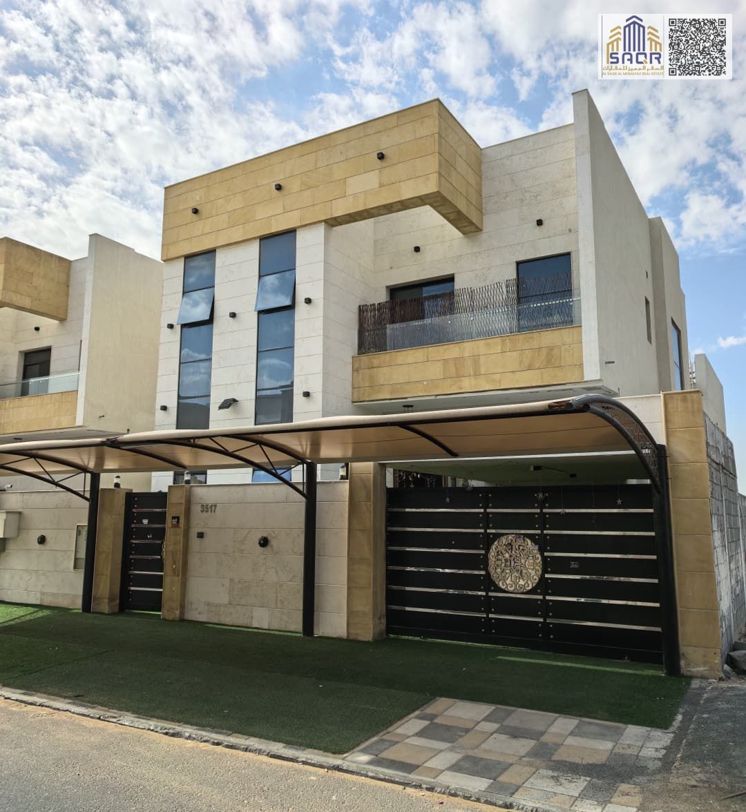 Elegant Villa for Rent | 5 Master Bedrooms + Maid’s Room, Majlis & Living Hall, Indoor & Outdoor Kitchens, Multiple Parking