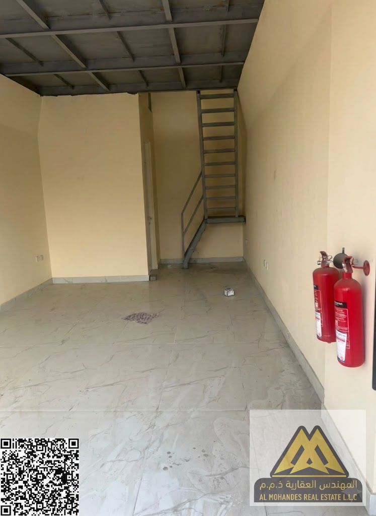 Annual Rent – Mezzanine Commercial Shop in Al Jurf 2, Ajman