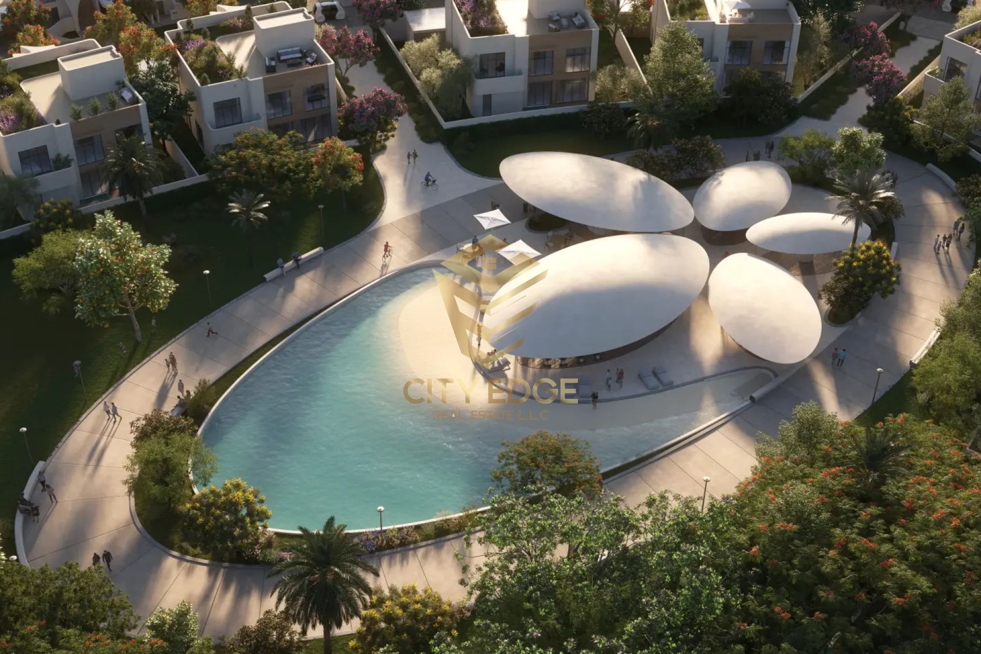 By Zaha Hadid Architects | Corner 3BR Twin Villa | AI-Powered Living