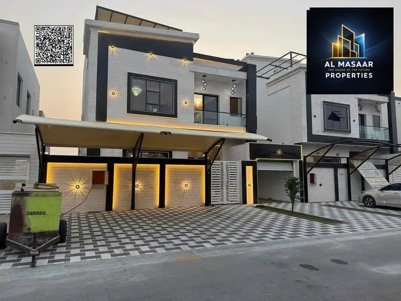 Villa with all registration and ownership fees included, ready to move in, in one of Ajman's most prestigious areas. Freehold ownership available to all nationalities.