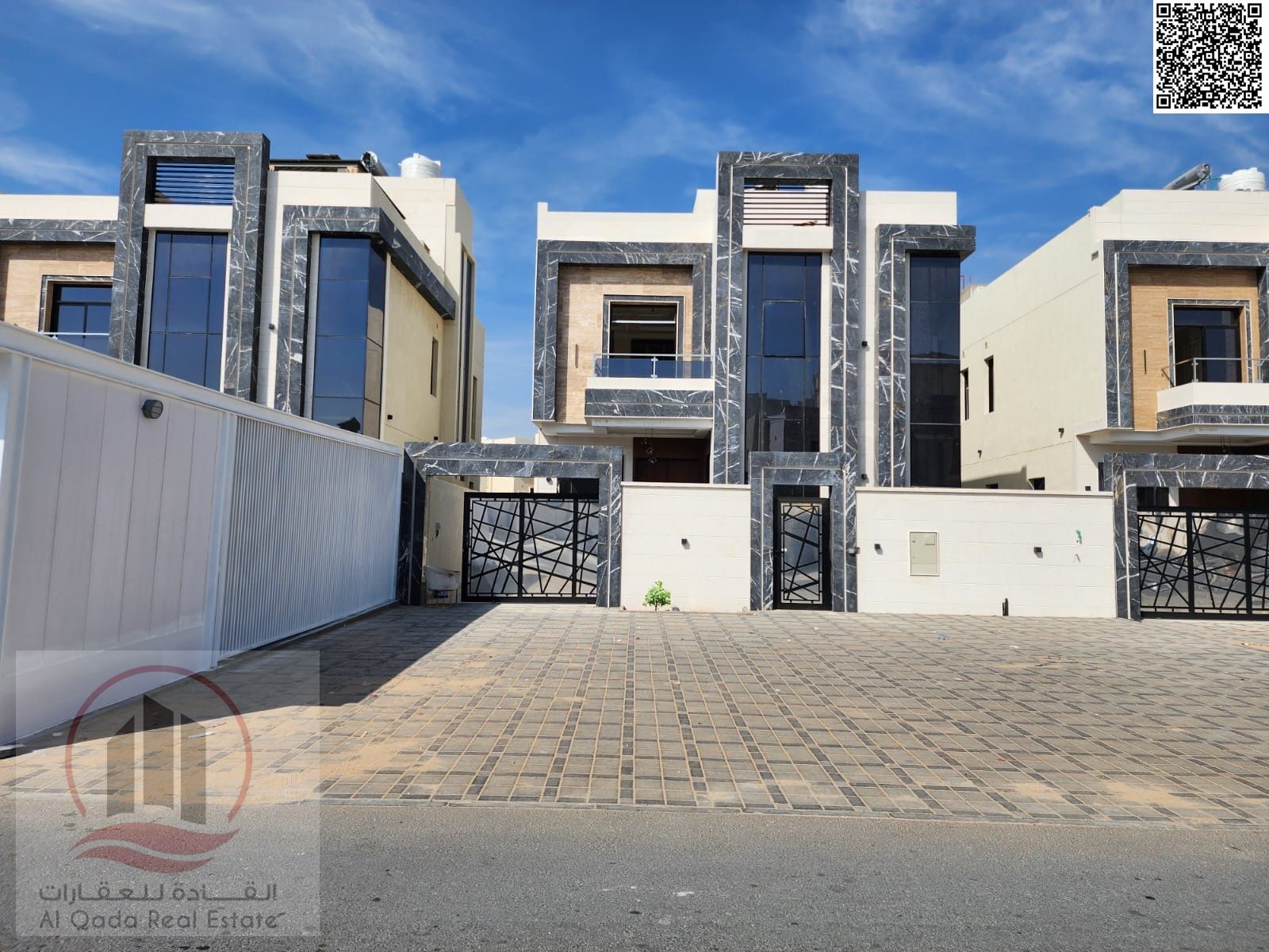 Villas for sale in Al Zahia area, Ajman. Elegant design in a prime location.