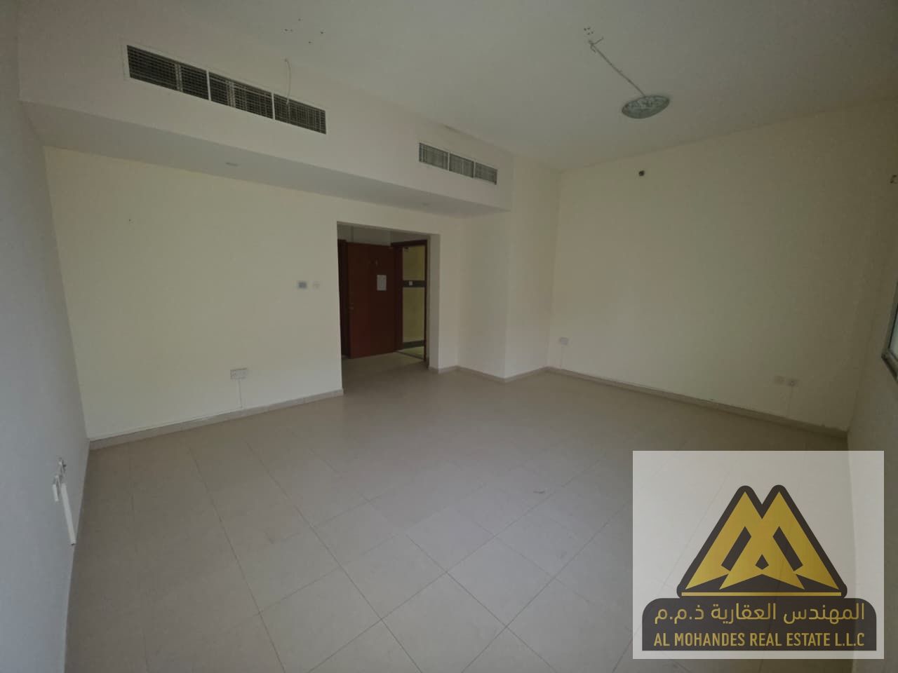 2BHK Apartment for Annual Rent on First Line Corniche, Ajman – 2 Bathrooms, Separate Living Room, Sea View, Balcony, Spacious Layout