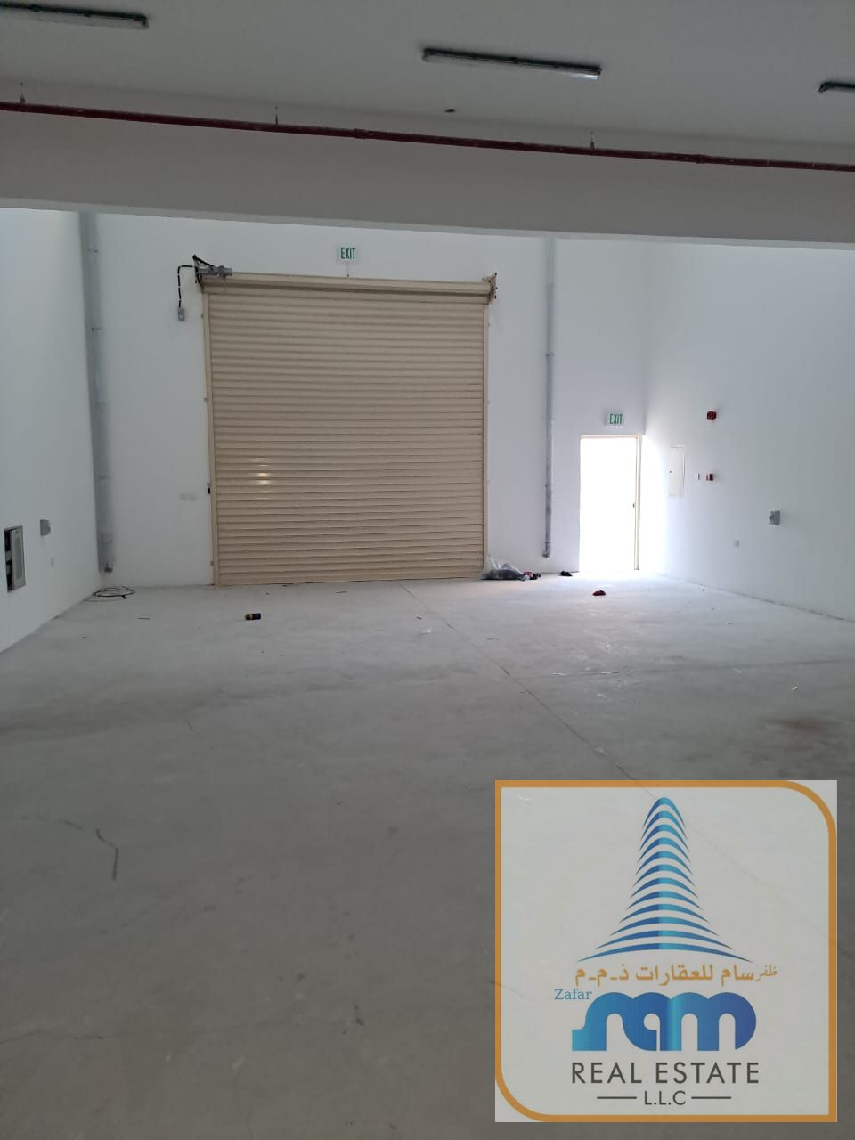 Wear House With Mezzanine Floor For Rent in Ajman Al Jurf.