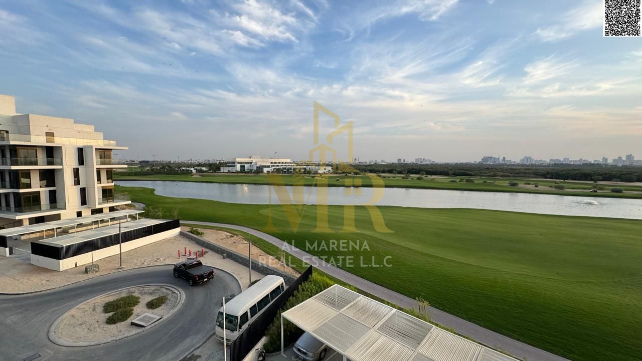 A golden opportunity: luxury accommodation in the heart of the golf courses in Al-Zoura, with a price that includes electricity, water, and air condit