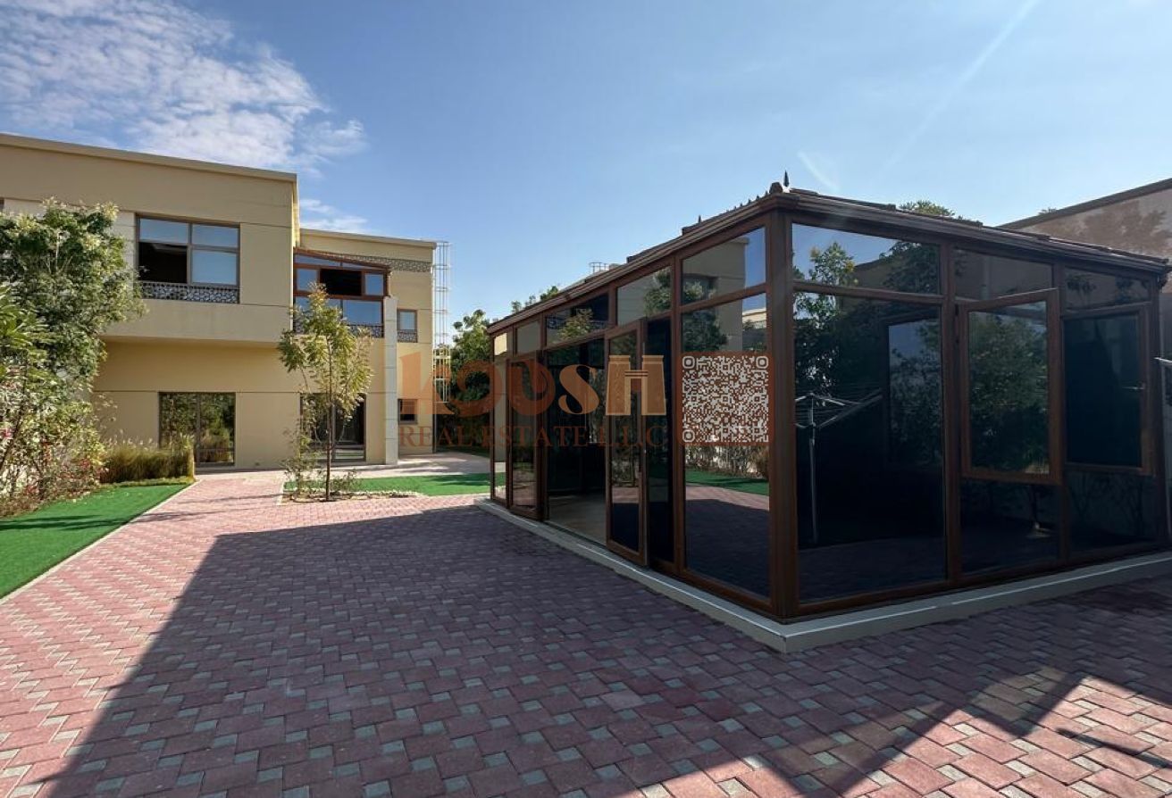 Fully Upgraded Villa | Huge Plot + Outdoor Glass Majlis | Golden Visa