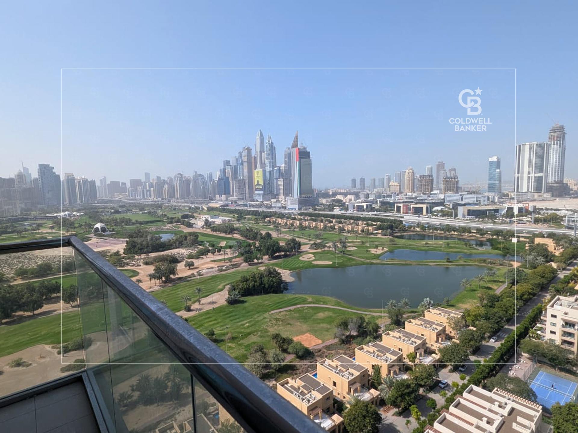 Upgraded | High Floor | Full Golf And Canal View