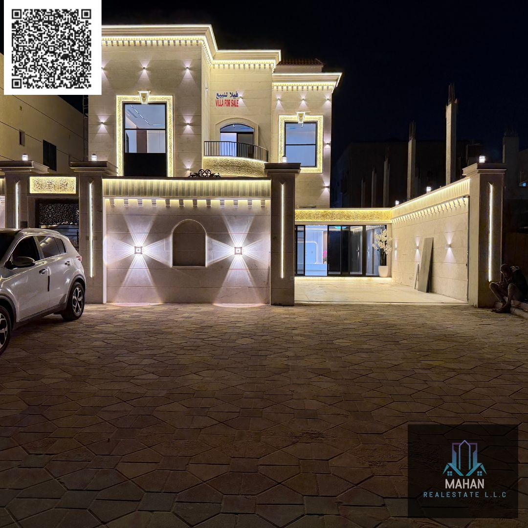 Brand New Modern Design Villa For Sale In Ajman Mowaihat 1