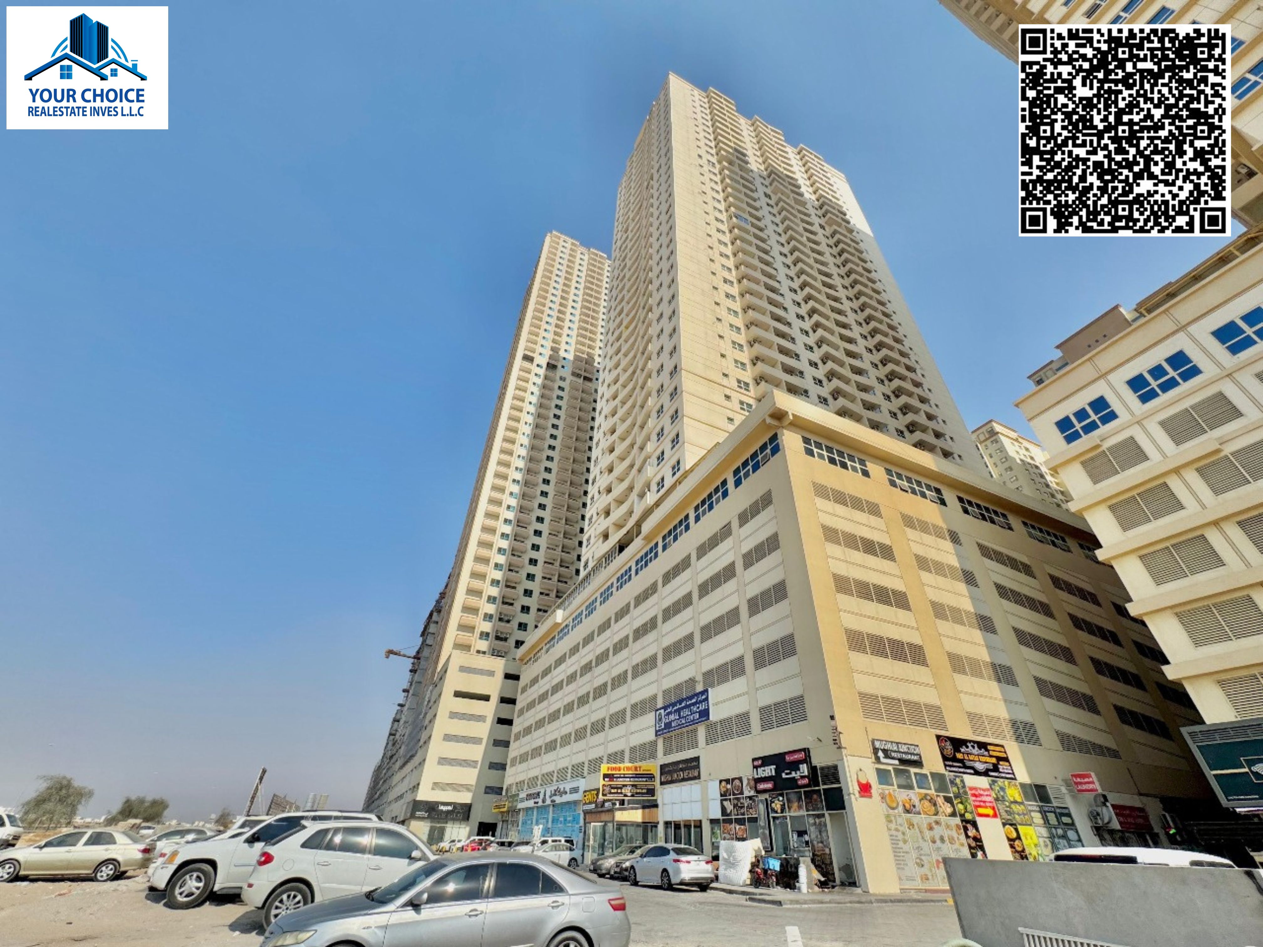 AVAILABLE 1 BEDROOM APARTMENT FOR SALE IN LILIES TOWER_EMIRATES CITY, AJMAN