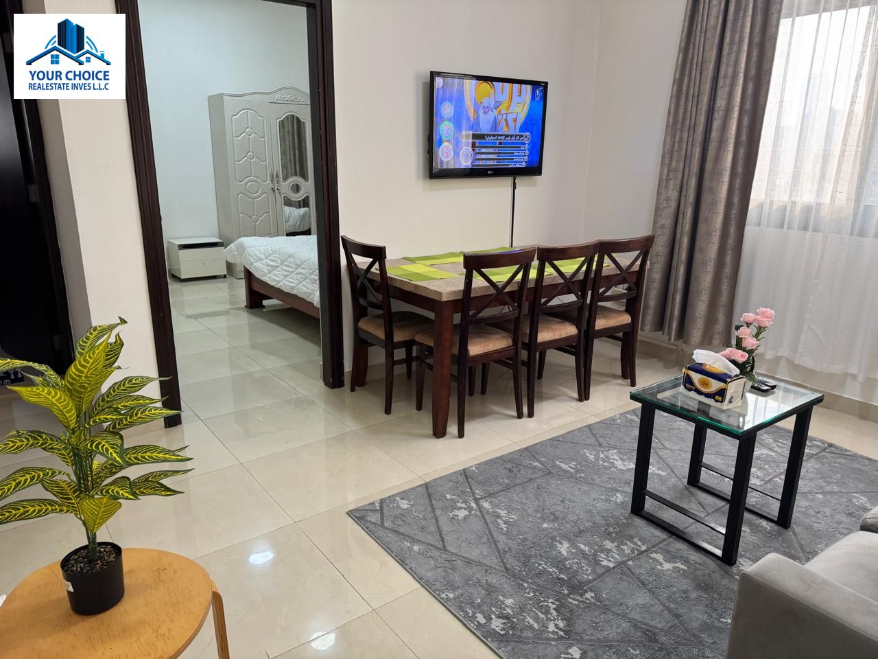 NEAT & CLEAN FULLY FURNISHED 1 BHK FOR FAMILY