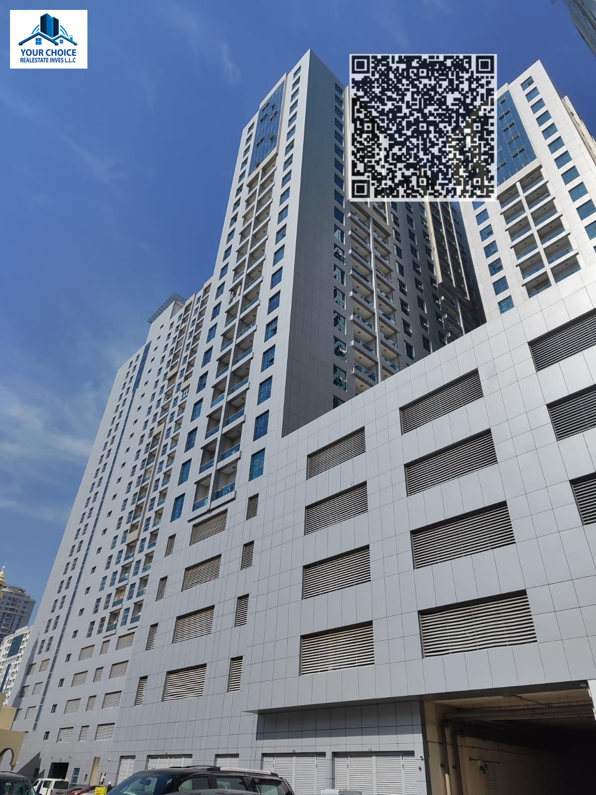 2 BHK Apartment with parking and Furniture for Sale in City Tower B3