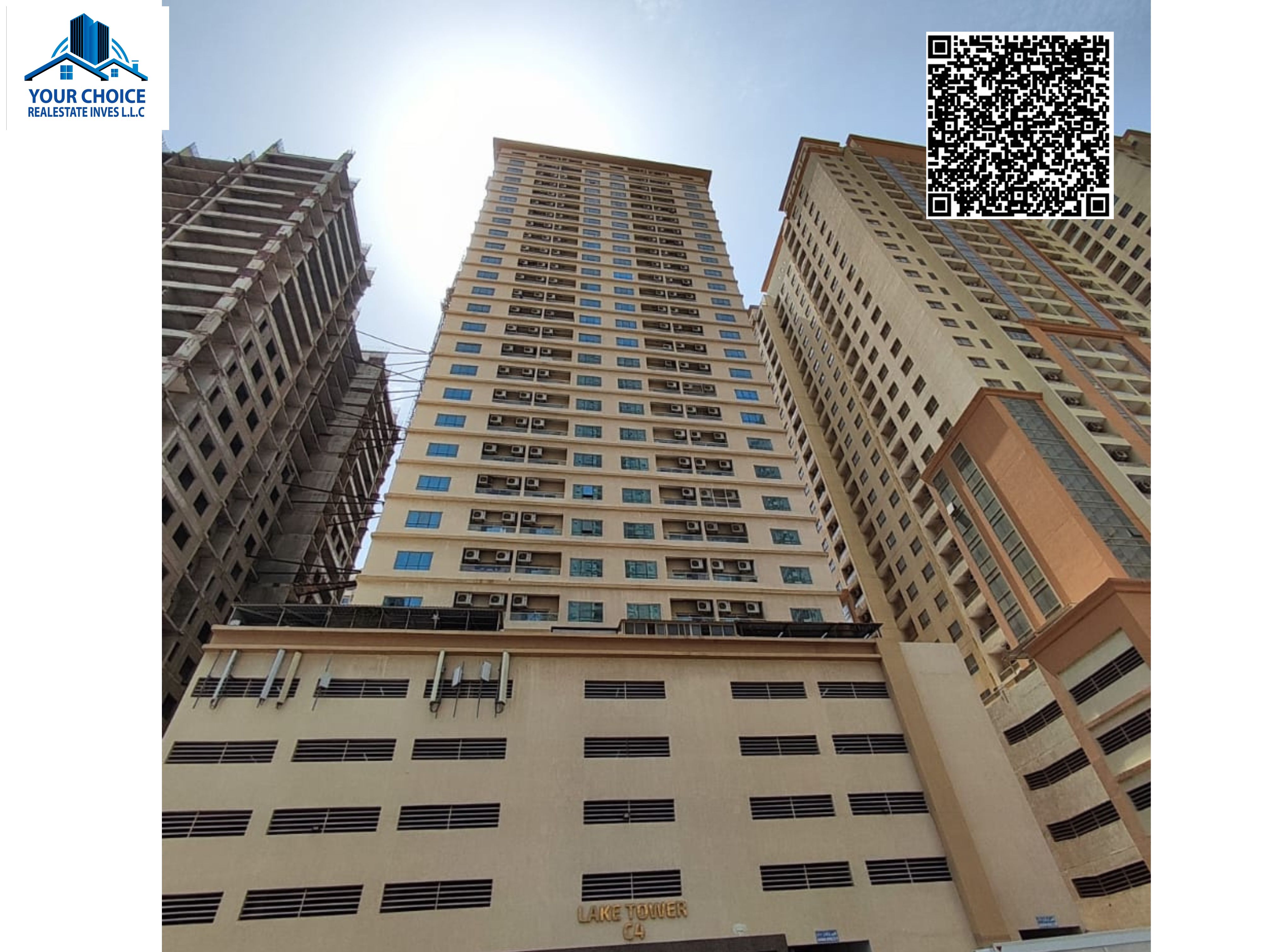 For Rent 2 Bedrooms Apartment Available in Lake Tower C4 in Emirates City Property Overview