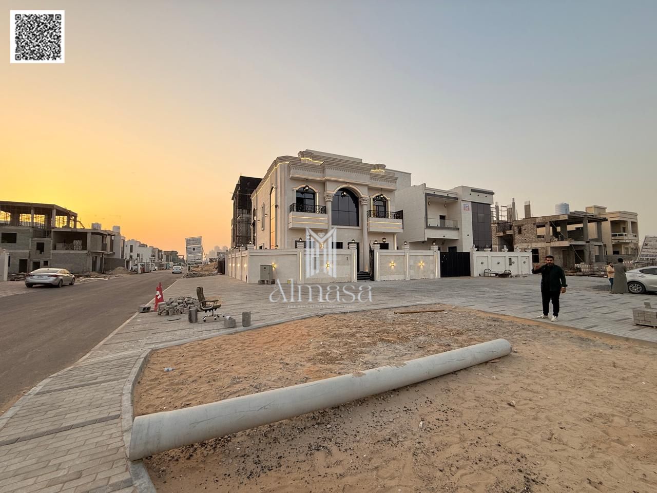 For Sale: A distinctive classic villa in Al Helio area. Modern design and personalized finishing. Registration fees included.