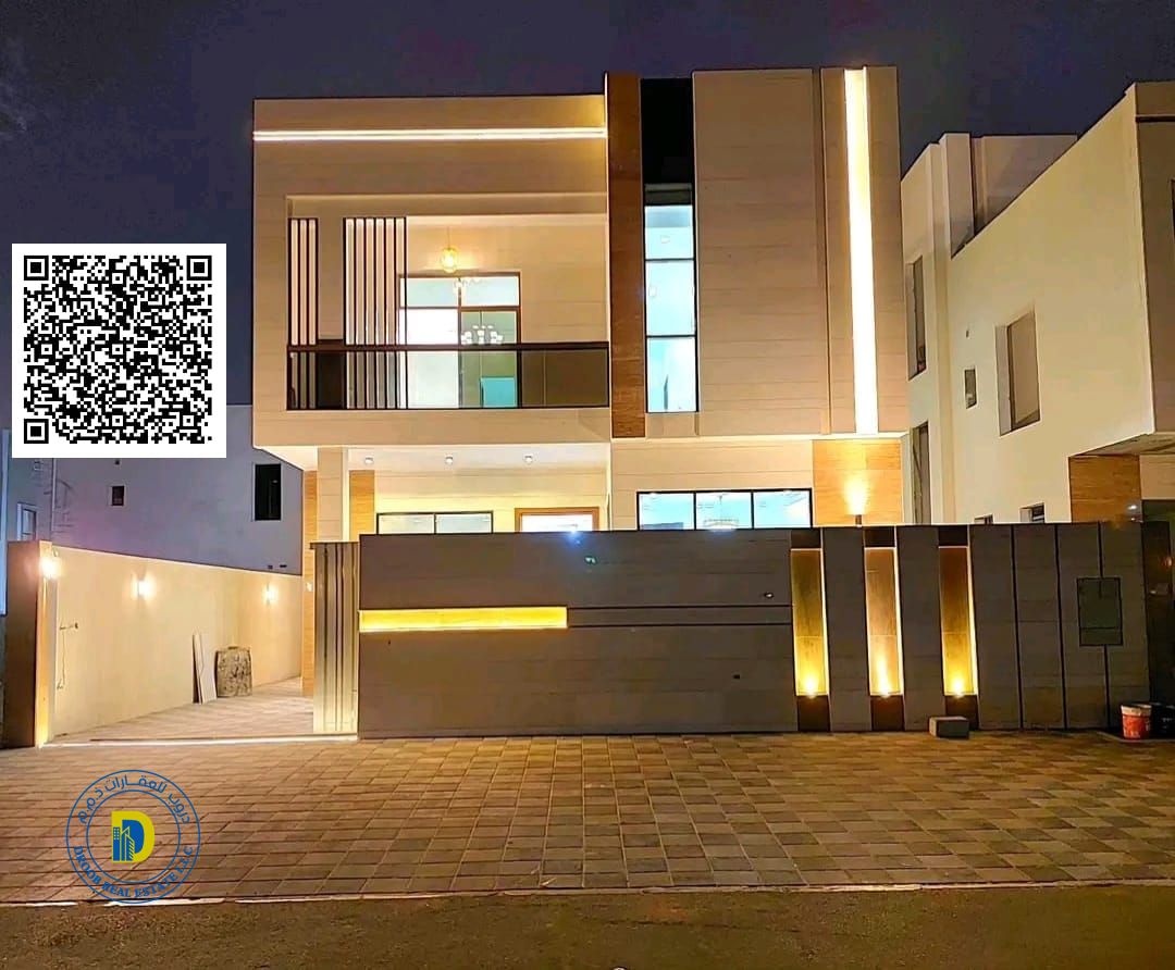 Prime location, luxury villa in Al Yasmin, 6 rooms, registration fees included