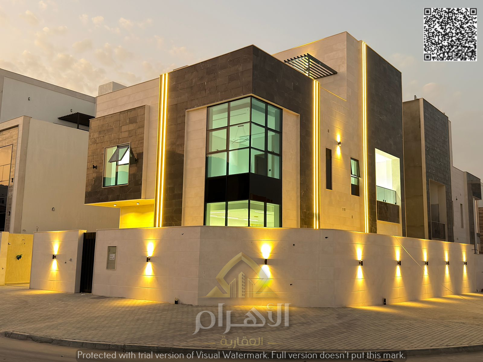 Includes registration and ownership fees - Family villa with an area of 4500 sq ft - 6 master bedrooms - Ground, first and roof floors