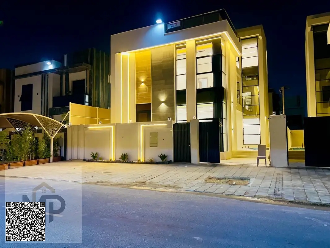Luxury villa for sale at an attractive price in Al Yasmin, Ajman | VIP super deluxe finishing and easy bank financing… and only two minutes away from