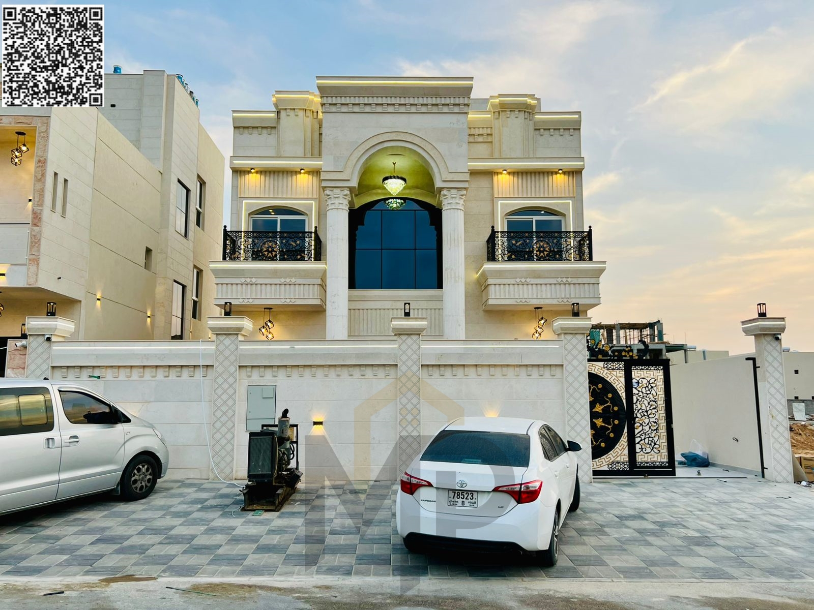A distinctive villa close to all services and the mosque, with a private pool, offering a comfortable and upscale lifestyle.