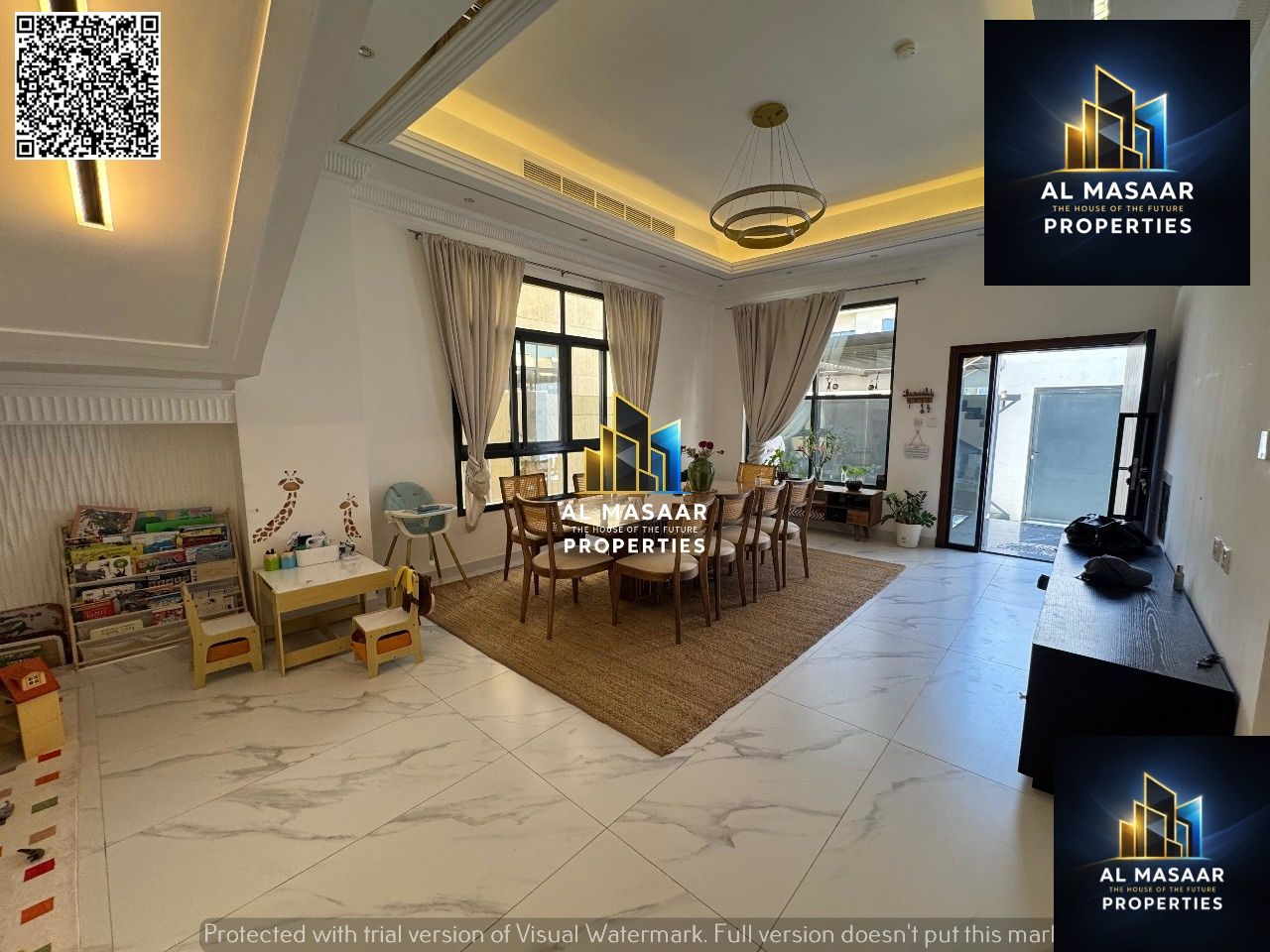 A two-story villa with a rooftop terrace, ready for immediate occupancy, including electricity, water, and air conditioning