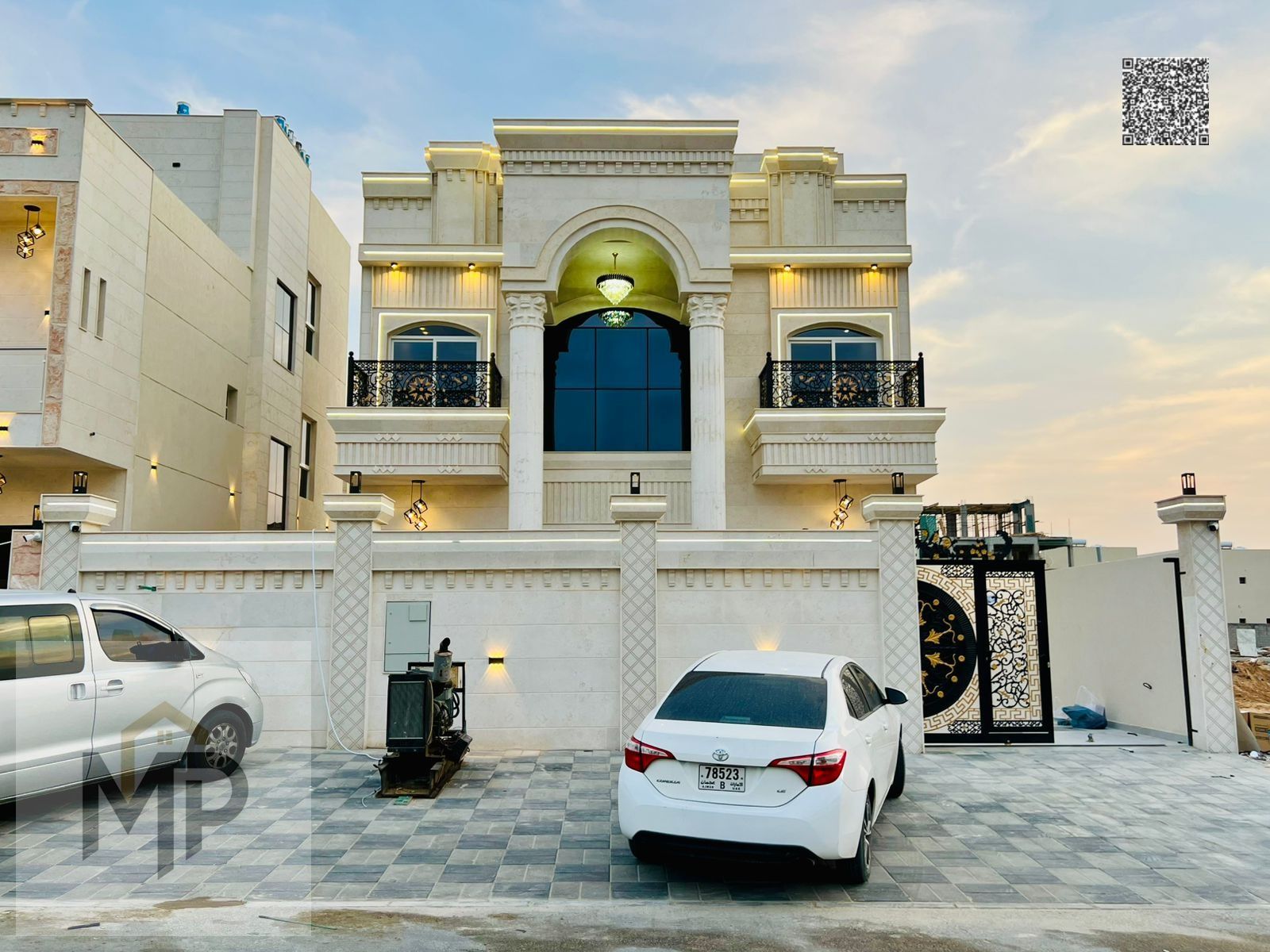 A distinctive villa close to all services and the mosque, with a private pool, offering a comfortable and upscale lifestyle.