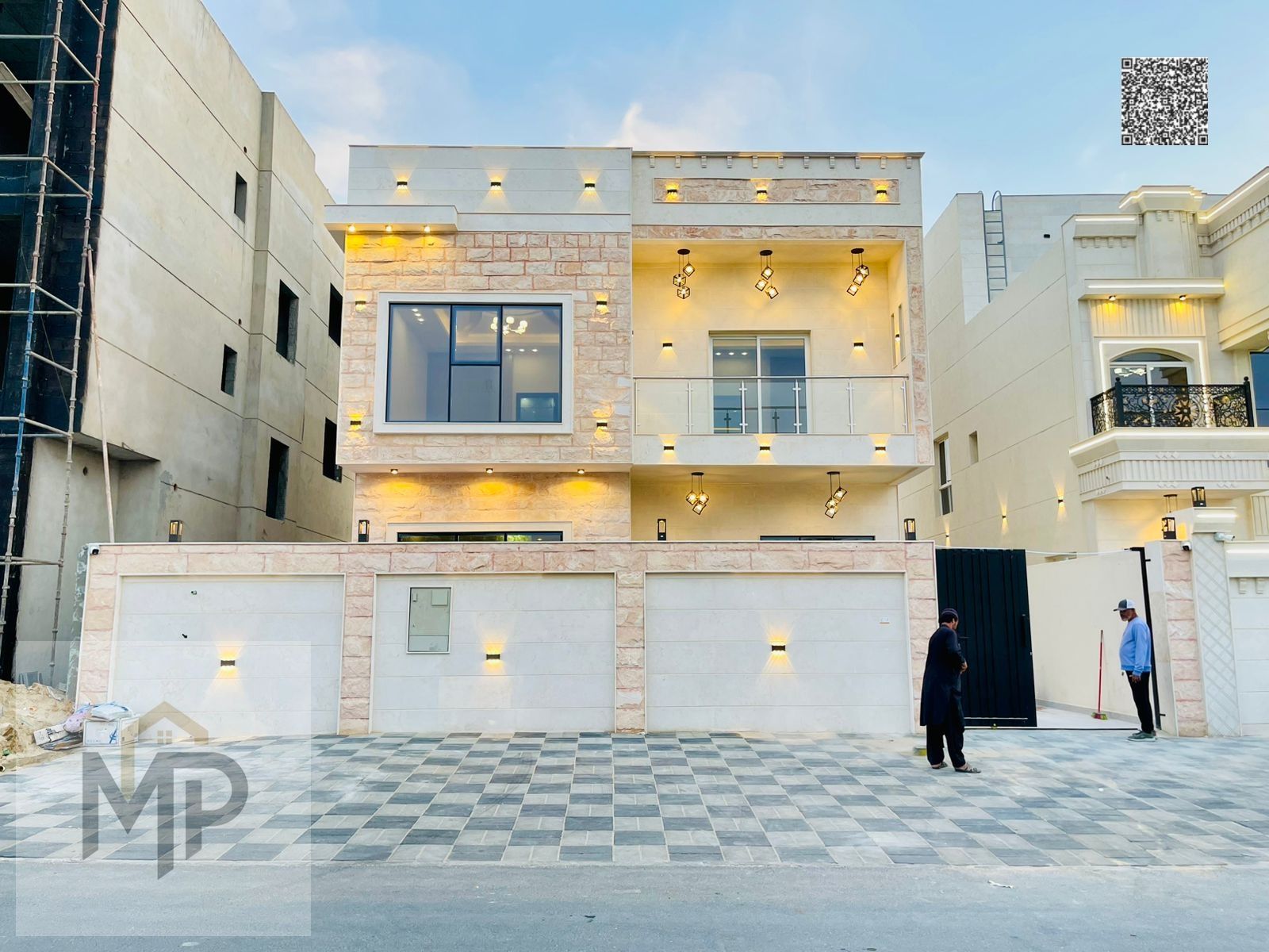 A distinctive villa close to all services and the mosque, with a private pool, offering a comfortable and upscale lifestyle.