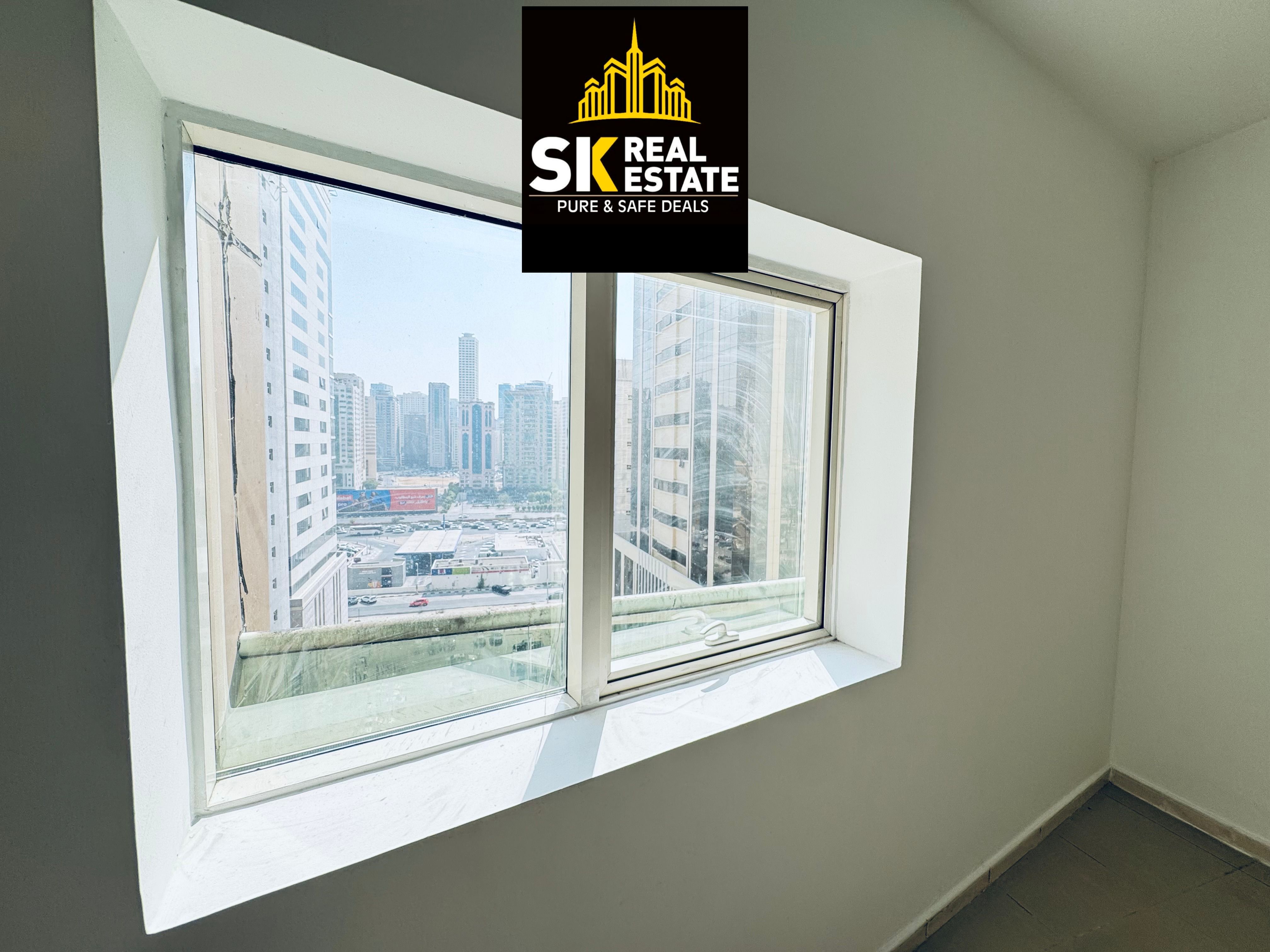 OPEN VIEWS & ECONOMICAL 1 BHK RENT ONLY 38K IN 4 PAYMENTS NEAR TO DUBAI EXIT