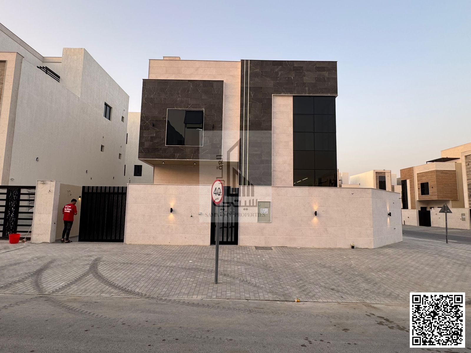 Corner luxury villa on two streets in a prime location in Al Helio 2, Ajman