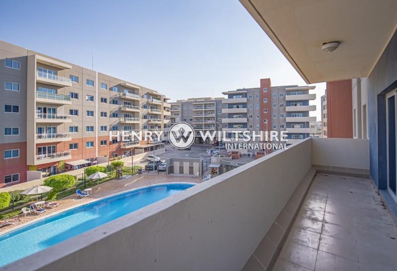 Popular layout. Closed Kitchen. Pool View