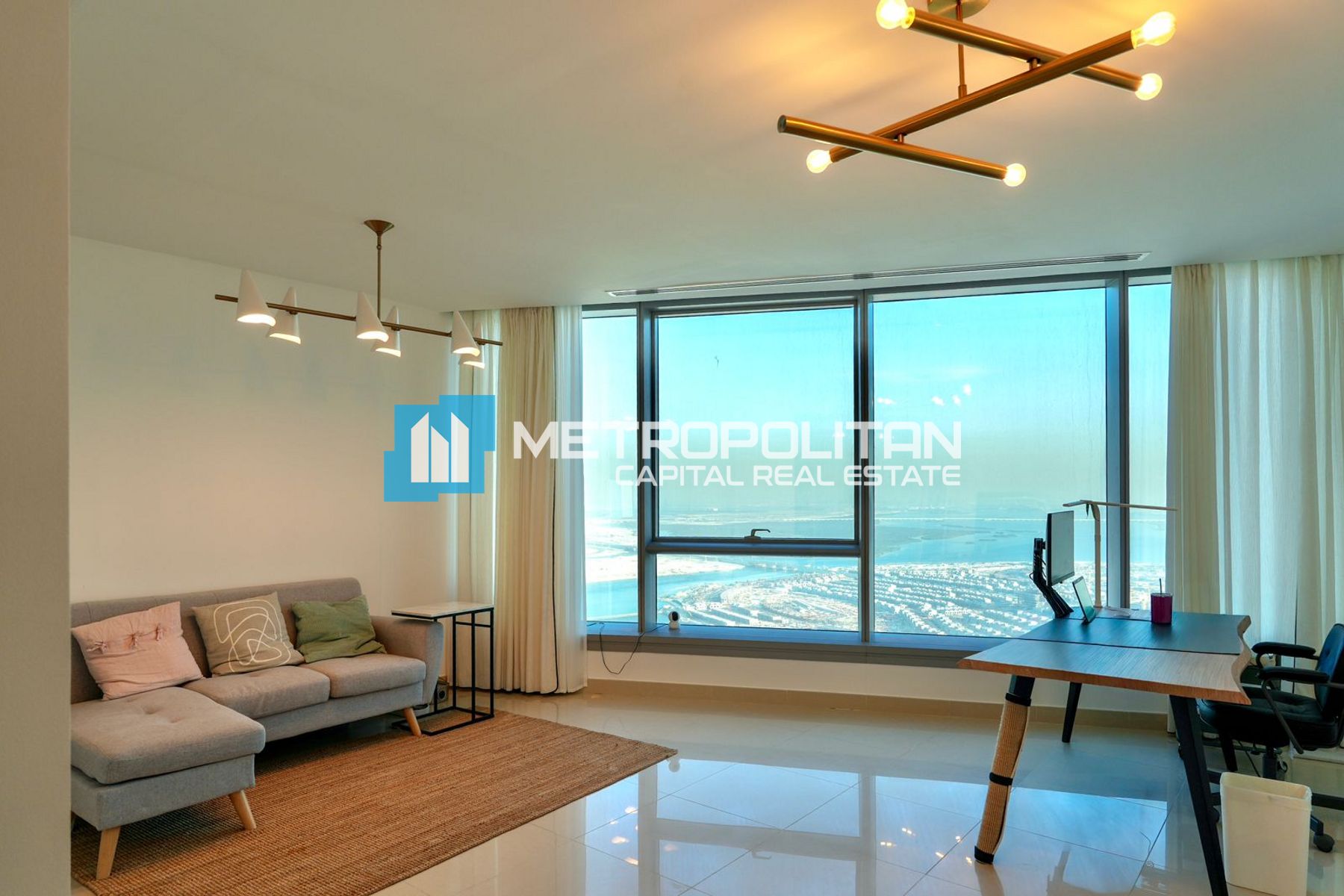 Full Sea And Skyline View|High Floor|Furnished 1BR