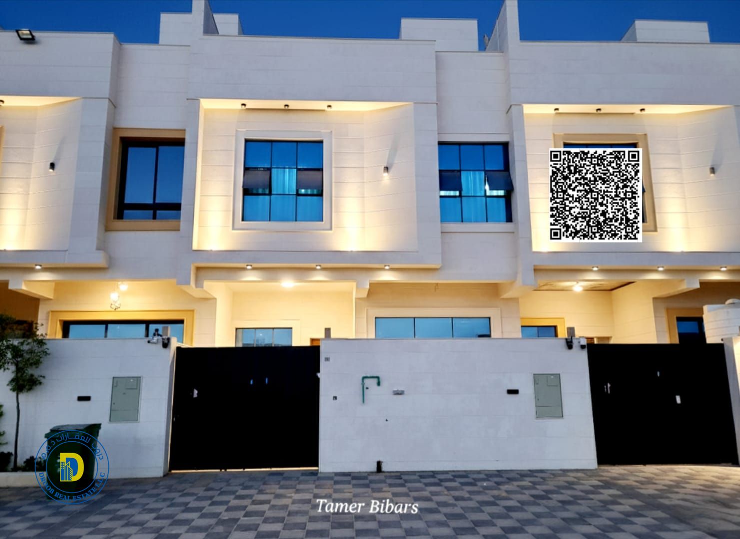 For sale: Unmissable opportunity! 4-bedroom townhouse with a roof terrace, , registration fees, in Al Yasmeen . Bank financing . Freehold