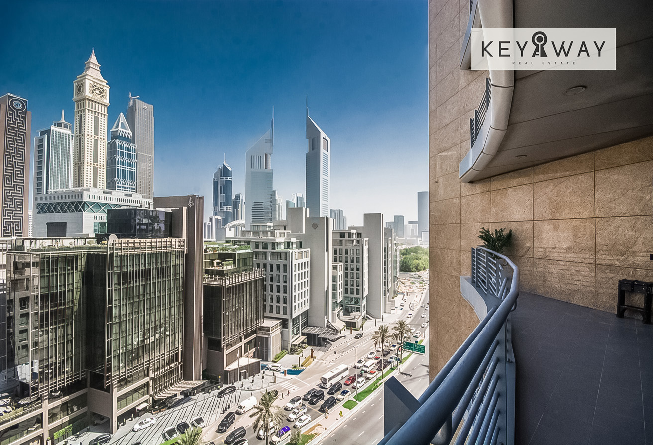 Premium Studio | Full DIFC View | Balcony