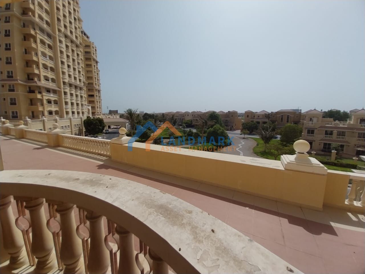 Spacious furnished partitioned studio apartment in Al Hamra Village