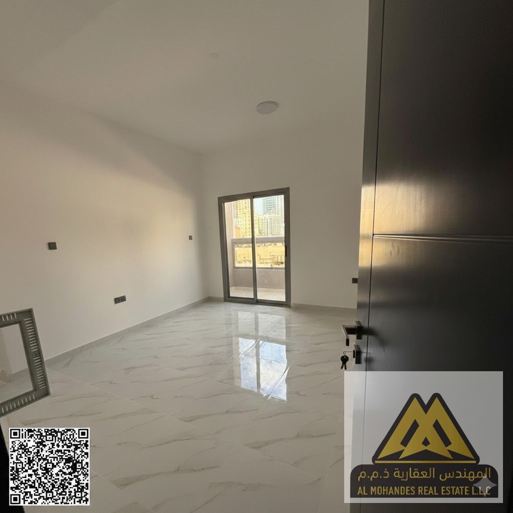 Annual Rent – Brand New 1BR Apartment Near Ajman Corniche (Al Karama)
