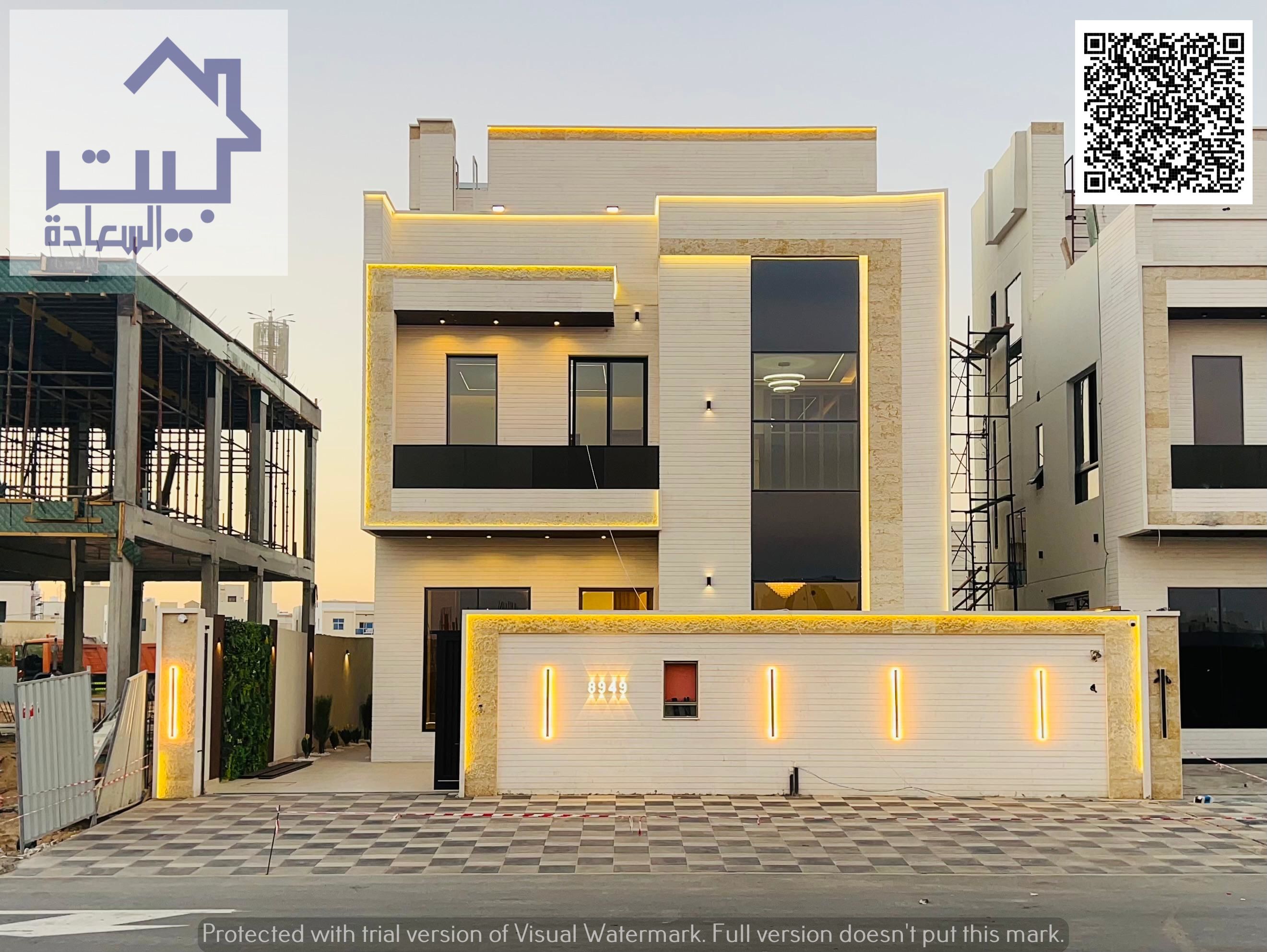 Your dream villa, with a full stone facade and excellent finishes, at an attractive price next to Al Hamidiya Park, very close to Sheikh Mohammed Bin