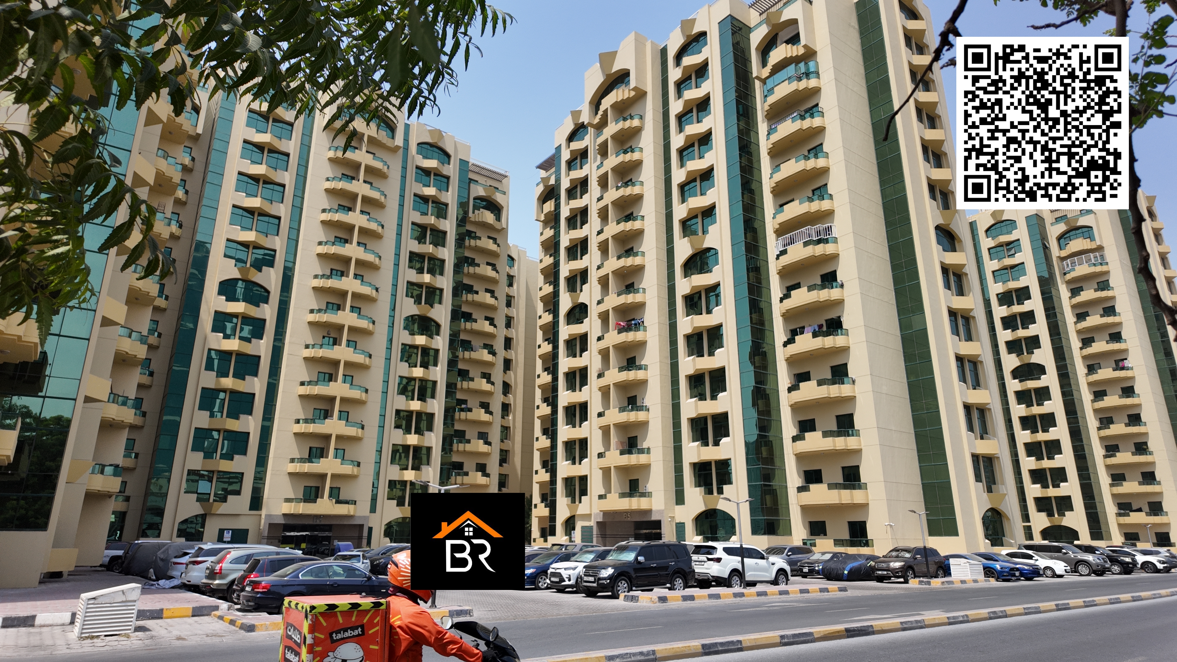 Spacious 2BHK Apartment for Rent in Rashidiya Tower, Ajman – AED 40,000/Year