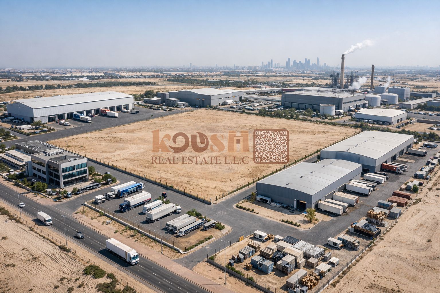 Strong Investment Opportunity in Prime Industrial Land with Growing Value