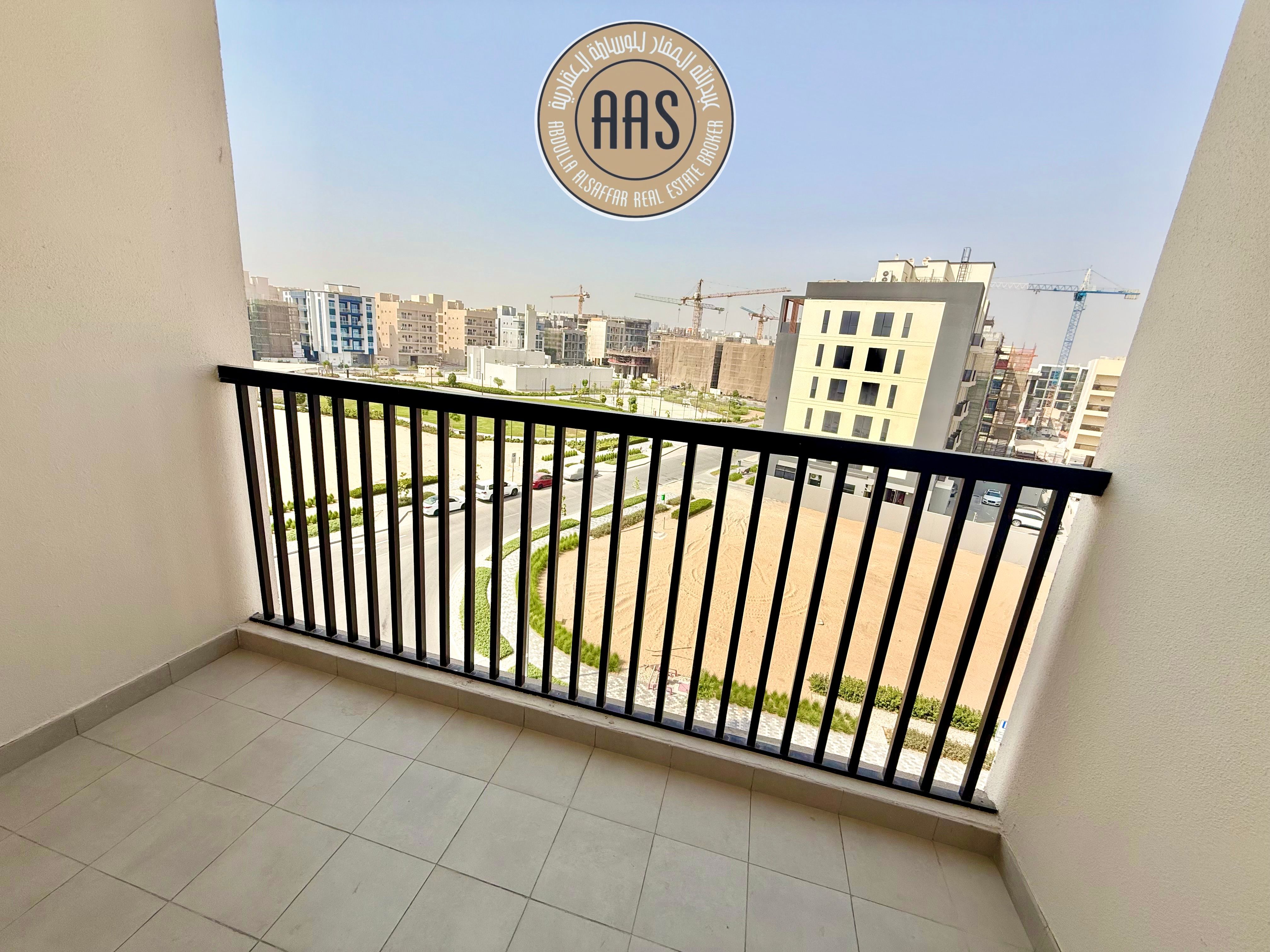 Stunning Bright 1BHK Front Of Park Available in Liwan