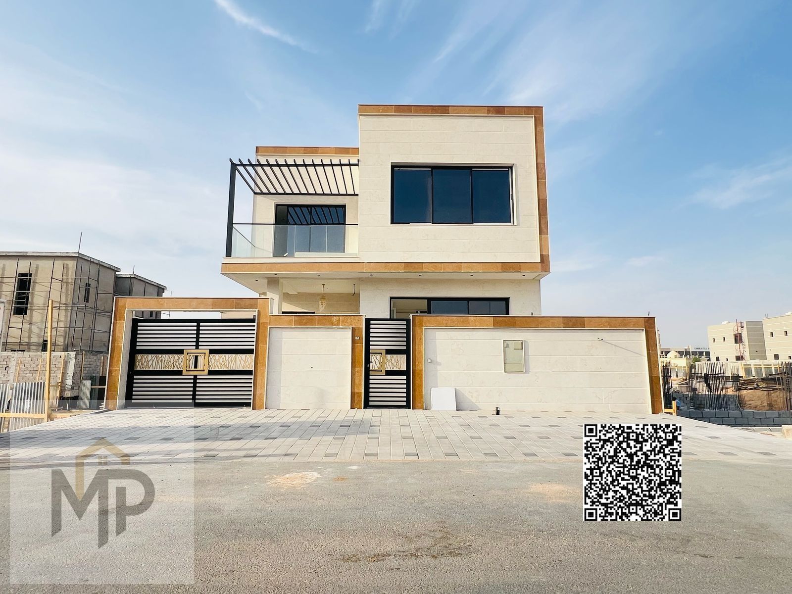 A unique opportunity to own a luxury villa in Al Yasmin neighborhood, Ajman. The price includes registration fees. Prime location