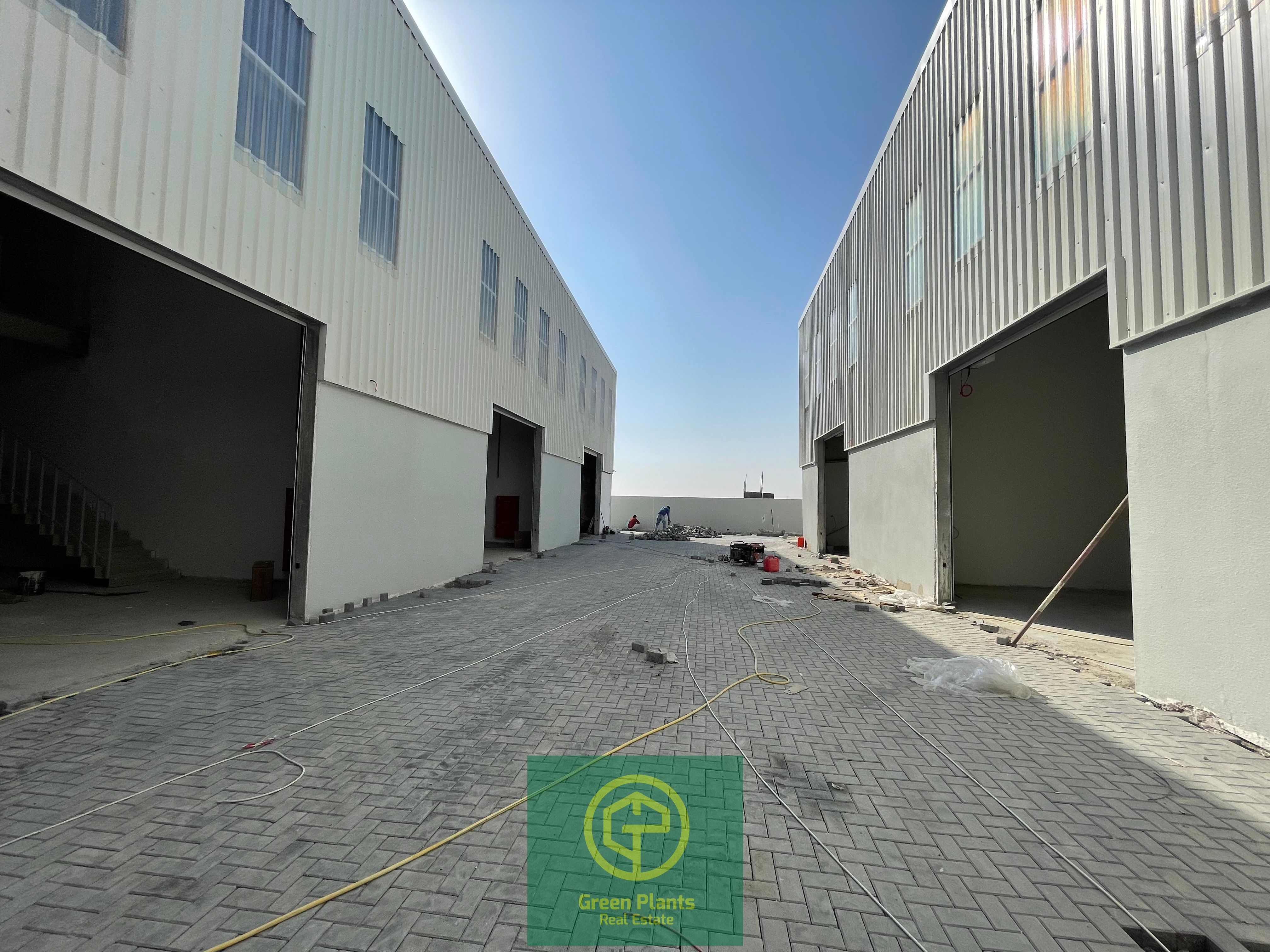 Al Layan brand new 36,289 Sq. Ft warehouses with 615 kW electricity load