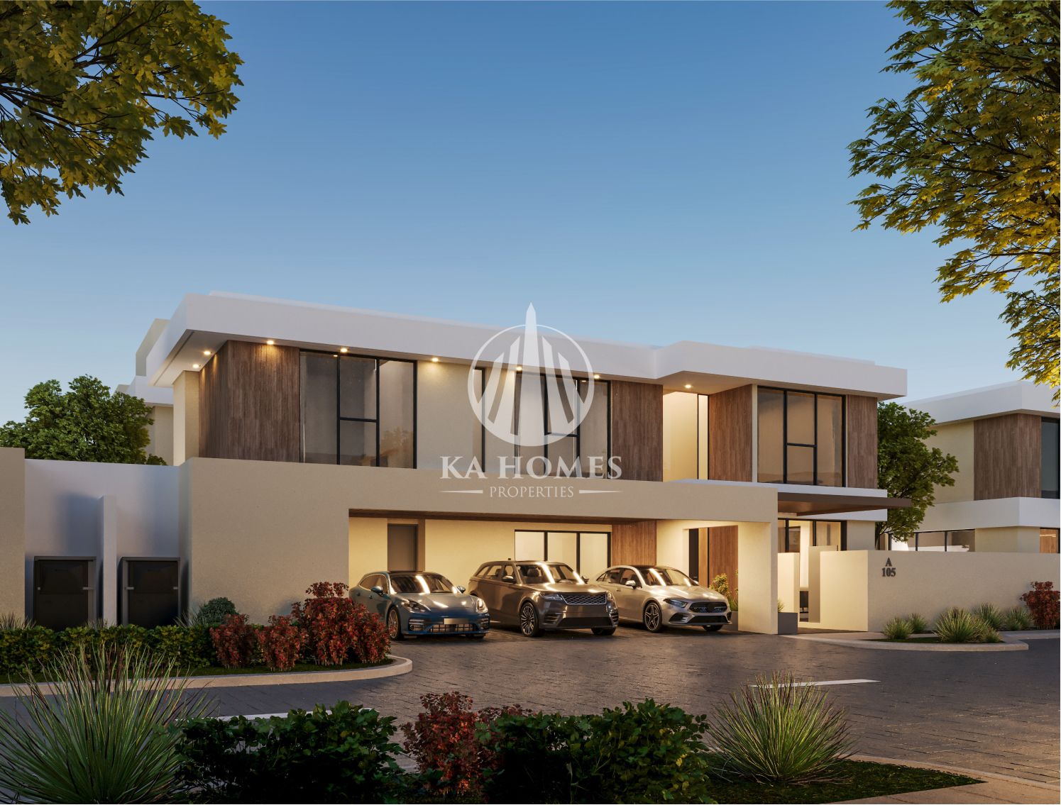 An ideal environment combining tranquility and lush greenery