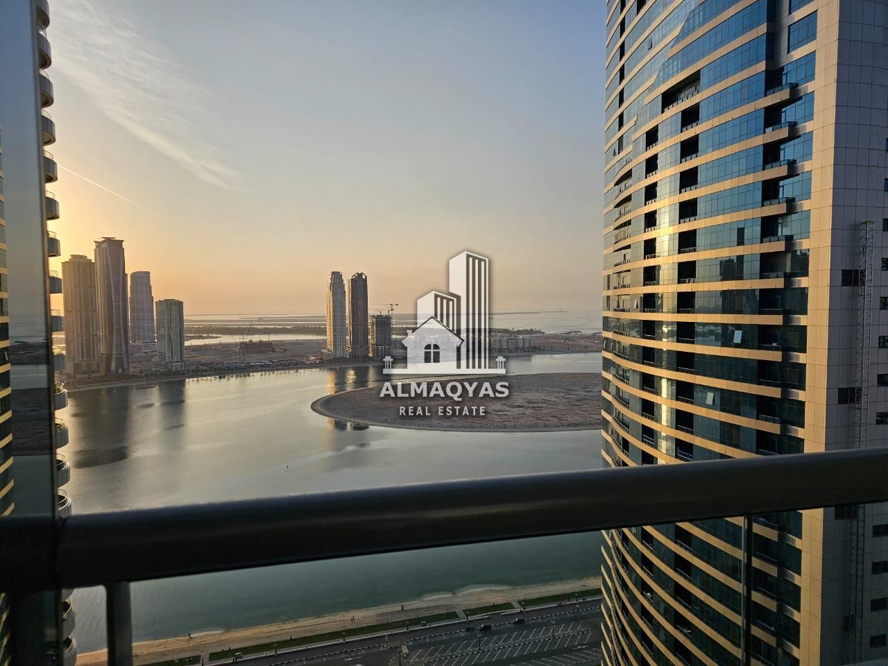 2-BHK with balcony | View of Al Khan Lake | Balcony | Parking